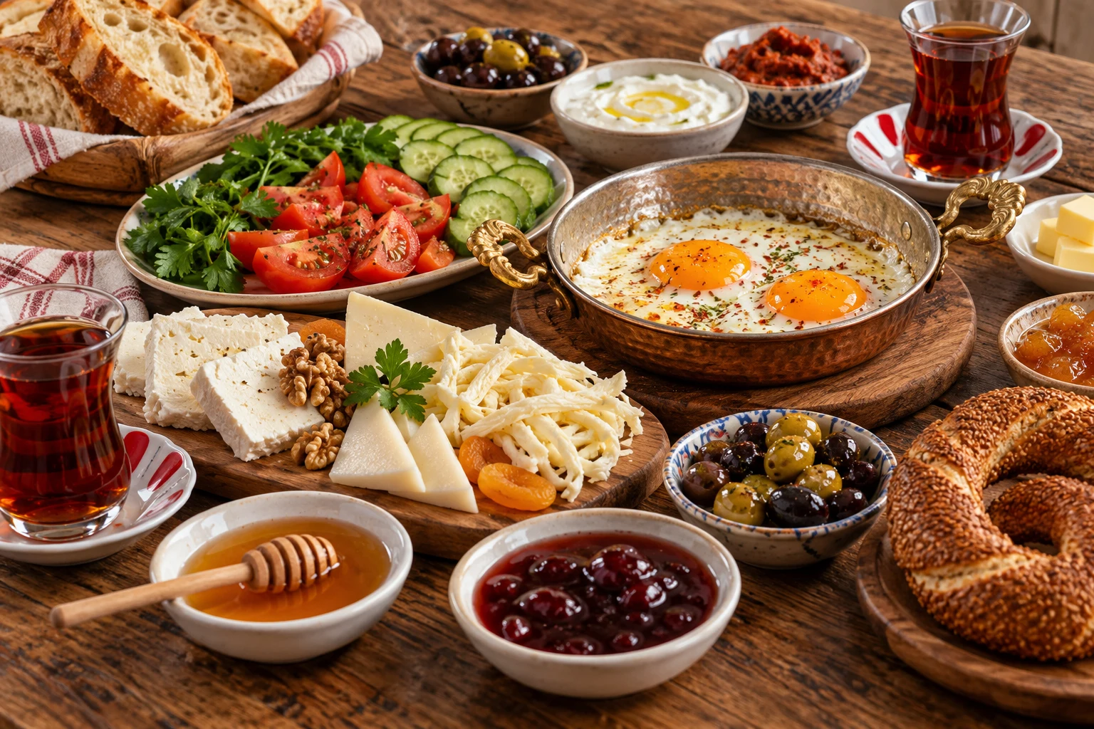 Kahvaltı + Akşam Yemeği Menüsü